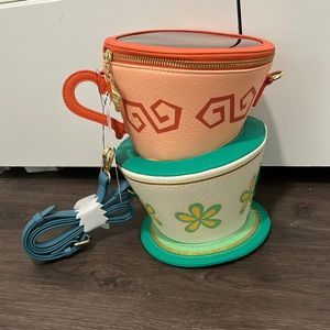Loungefly mad hatter tea cup bag